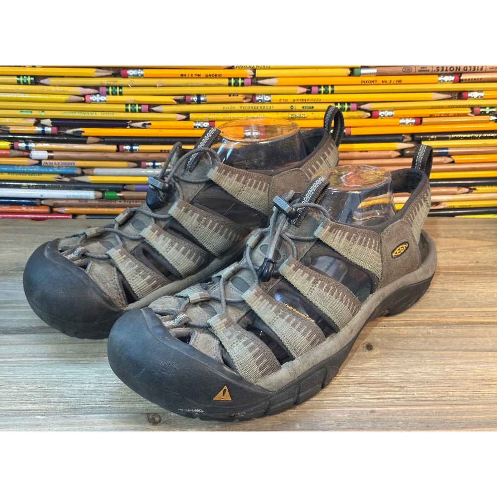 KEEN Newport H2 Waterproof Sport Sandals Mens 11 Green/Gray Sports